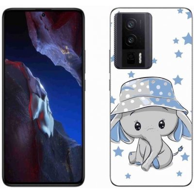 Pouzdro mmCase Gelové Xiaomi Poco F5 Pro - modrý slon