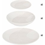 Secret de Gourmet Sada obědového nádobí pro 6 osob SKY LOUNGE bílý 18 ks – Sleviste.cz