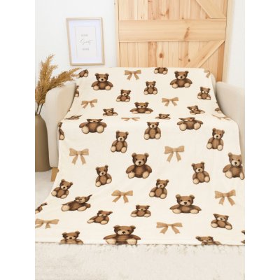 MKLuzkoviny.cz deka mikroplyš Exclusive Plyšoví medvidci 150x200 – Sleviste.cz