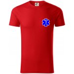 Hvězda samostatná záchranář / rescue triko z organické bavlny červená – Hledejceny.cz