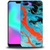 Pouzdro a kryt na mobilní telefon Honor Picasee silikonové Honor 10 - Blue Magma čiré