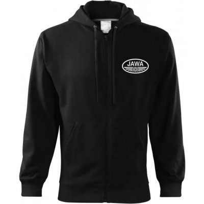 JAWA mikina 3MK černá bílá – Sleviste.cz
