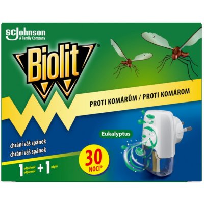 Biolit Odpařovač elektrický komáři a mouchy + náplň 21 ml – Zbozi.Blesk.cz