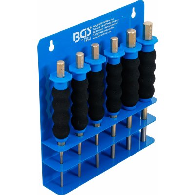 Sada vyrážečů závlaček, s ochranou rukou, 180 mm, 3 - 8 mm, 6dílná - BGS 74591 – Zboží Mobilmania