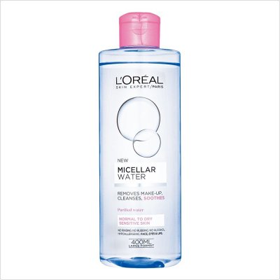 L'Oréal Micellar Water micelární voda pro normální až suchou, citlivou pleť  400 ml od 158 Kč - Heureka.cz