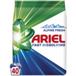 Ariel Alpine Fresh prášek na praní 2,2 kg 40 PD – Zbozi.Blesk.cz