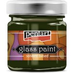 Pentart Barva na sklo nevypalovací 30 ml OLIVOVÁ – Hledejceny.cz