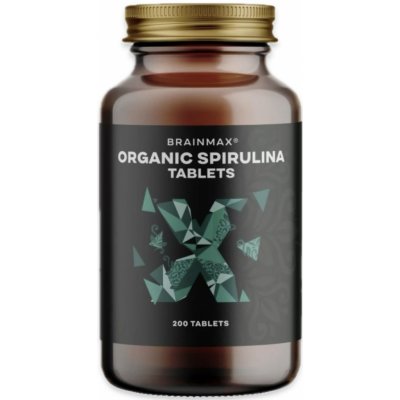 BrainMax Spirulina BIO 200 tablet – Hledejceny.cz