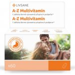 Livsane A-Z Multivitamin komplex 60 tablet – Hledejceny.cz