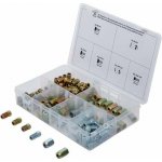 BGS 70341, Sortiment převlečných matek a šroubů na brzdové vedení | 135dílný – Sleviste.cz