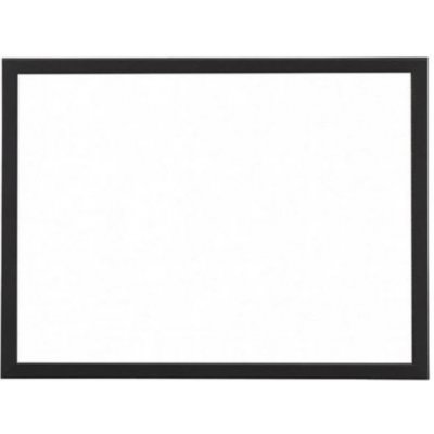 Toptabule.cz TBNMBR-2 Bílá tabule na magnetky v dřevěném černém rámu 90 x 60 cm – Zboží Mobilmania