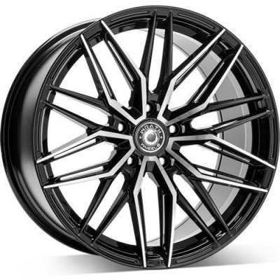 Wrath Alloy Wheels Wf-9 9,5x18 5x120 ET40 black polished | Zboží Auto