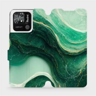 Mobiwear - Xiaomi Redmi 10C - VP38S Zelený mramor – Zboží Živě