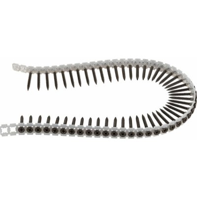 1000ks Páskované šrouby pro sádrokarton/kov pro vrtačky na sádrokarton Makita FS4000 a FS4000X2 (Maktia F-31153) - 3.9x35mm – Hledejceny.cz