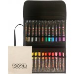 Uni Posca 1M 24ks v pouzdře – Sleviste.cz