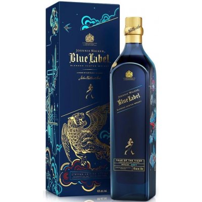 Johnnie Walker Blue Label Year of The Tiger 40% 0,7 l (kazeta) – Hledejceny.cz
