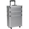 Sibel kosmetický kufr STRASS XL černý KF0595 42,5x25,2x65,4 cm