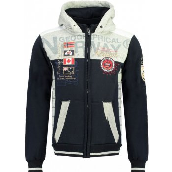 GEOGRAPHICAL NORWAY mikina GEDAY MEN SAM 100 tmavě modrá