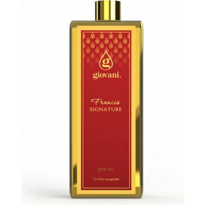 Giovani Koncentrovaný parfém na praní FRANCIS SIGNATURE 500 ml – Zboží Mobilmania