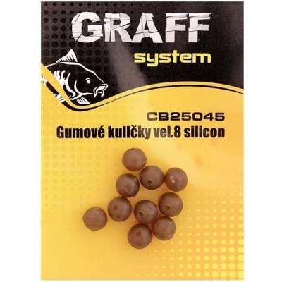 Graff Gumové kuličky silikonové Velikost 8 10ks – Zbozi.Blesk.cz