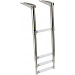 OSCULATI Nerezový teleskopický žebřík 31,5 cm 4 schůdky – Hledejceny.cz