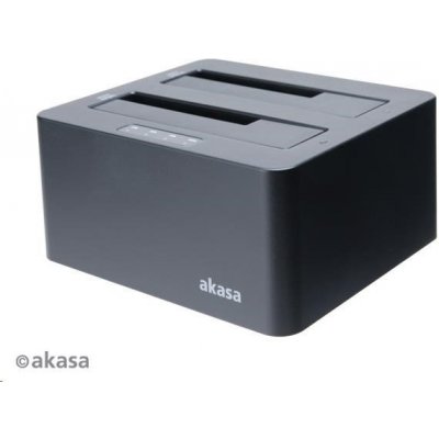 Akasa DuoDock X3 AK-DK08U3-BK – Hledejceny.cz