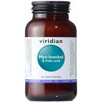Viridian nutrition Myo-Inositol & Folic Acid 120 g
