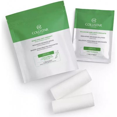 Collistar Reshaping Draining Wraps termoaktivní bandáže proti celulitidě 2 x 100 ml – Hledejceny.cz