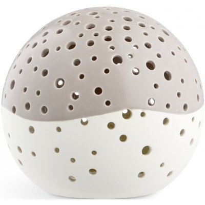 Svícen Nobili Snowball Warm Grey 14 cm Kähler – Hledejceny.cz