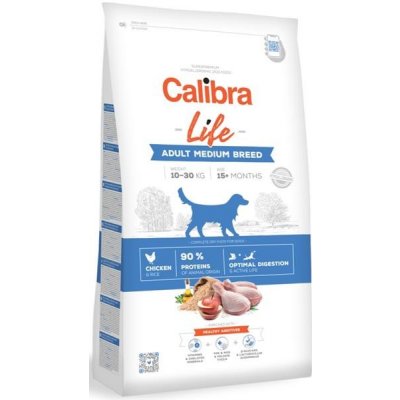 Calibra Dog Life Adult Medium Breed Chicken 2,5 kg