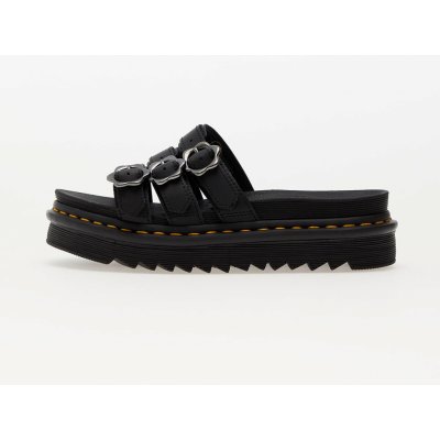 Dr. Martens Blaire Slide Flwr Slide Sandal black – Zboží Mobilmania