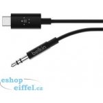 Belkin F7U079bt03-BLK RockStar 3,5mm Aud./USB-C, 0,9m, černý – Hledejceny.cz