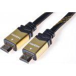 GOLD HDMI High Speed + Ethernet kabel, zlacené kon - kphdmet10 – Zboží Živě