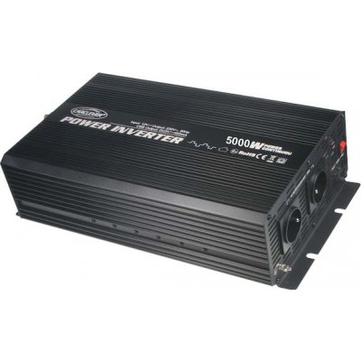 Měnič napětí z 12/230V + USB, 5000W, STM 355012 – Sleviste.cz