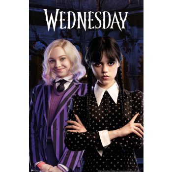 CurePink: | Plakát Netflix|Wednesday: Wednesday And Enid (61 x 91,5 cm) [GPE5750]