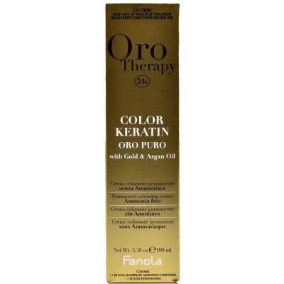 Fanola Oro Therapy 24K Color Keratin Silver 100 ml – Zboží Mobilmania
