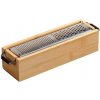 Struhadlo KESPER Struhadlo s nádobou, 25 x 6,2 x 5,6 cm, bambus/ocel KESPER 58060