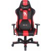 Herní křeslo ClutchChairZ Crank Charlie Black & Red CKC088BR