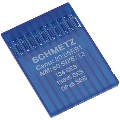 Strojové jehly pro průmyslové šicí stroje Schmetz 135X5 SES 80 – Zboží Mobilmania