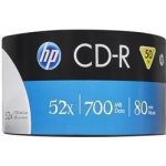 HP CD-R 700MB 52x, bulk, 10ks (69300) – Zboží Živě