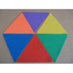 Kock Sport Značka na podlahu trojúhelník žlutá – Zboží Dáma