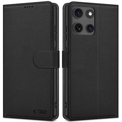 TECH-PROTECT WALLET MOTOROLA MOTO G15 / G15 POWER MATTE BLACK – Zboží Živě