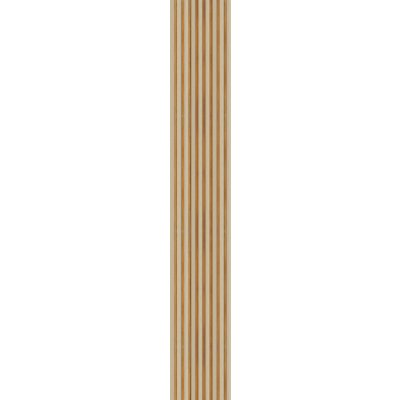 Windu Akustický panel, dekor Dub Sonoma/dřevěná deska 2600 x 400 mm 1,04m² – Zboží Mobilmania