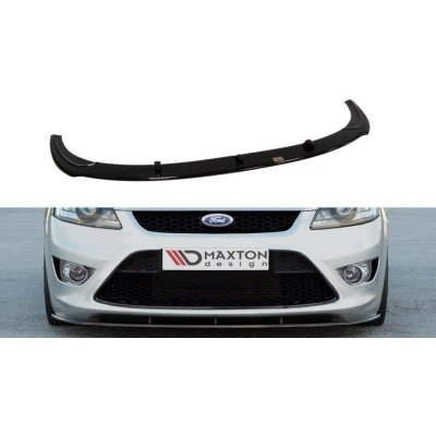 Maxton Design spoiler pod přední nárazník pro Ford Focus ST Mk2 Facelift, černý lesklý plast ABS – Zboží Mobilmania