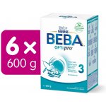 BEBA 3 OPTIPRO 6 x 500 g – Zbozi.Blesk.cz