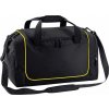 Sportovní taška Quadra Locker s bočními kapsami 30 l černá žlutá 47 x 30 x 27 cm QS77