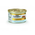 Gourmet Gold s mořskými rybami v omáčce se špenátem 85 g