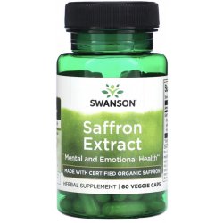 Swanson Saffron Extract 60 kapslí