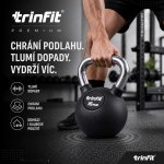 TRINFIT Kettlebell kov guma s chrom madlem 6 kg – Hledejceny.cz