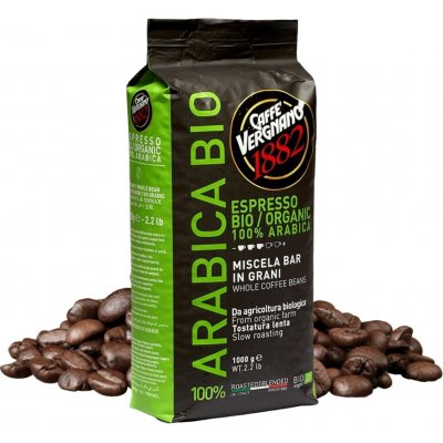 Vergnano 100% Arabica Organic zrnková 1 kg – Hledejceny.cz